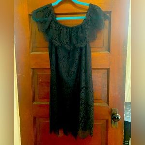 Madewell off the shoulder lace dress size 00